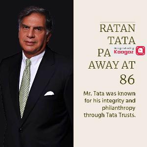 Ratan Tata Punyatithi Posters banner